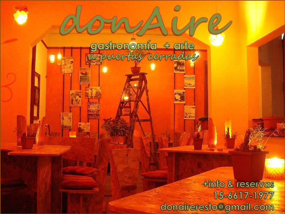 donAire gastronomía+arte
