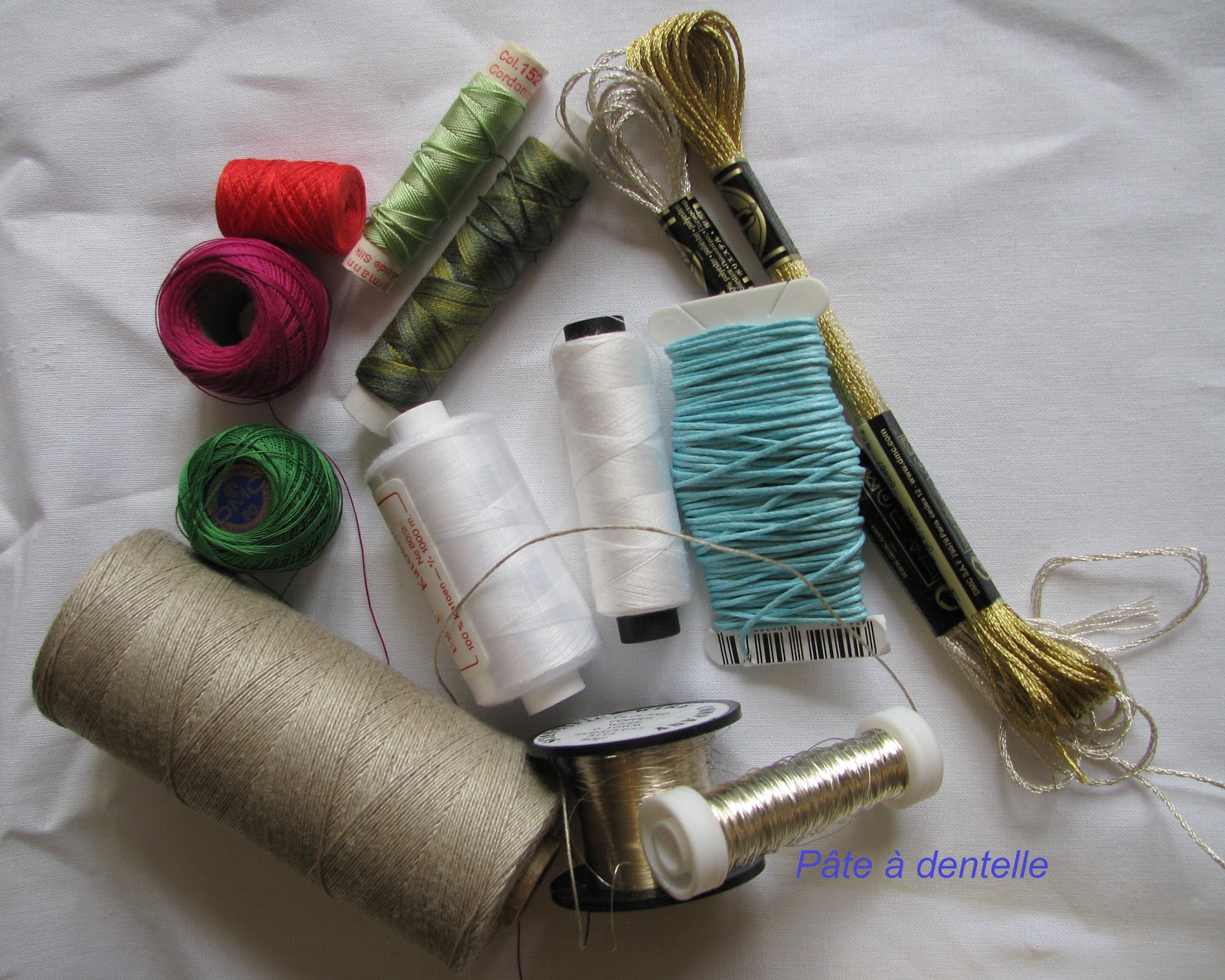 Pâte à dentelle: la Dentelle aux Fuseaux