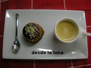 Flan De Almendra Y Galletas
