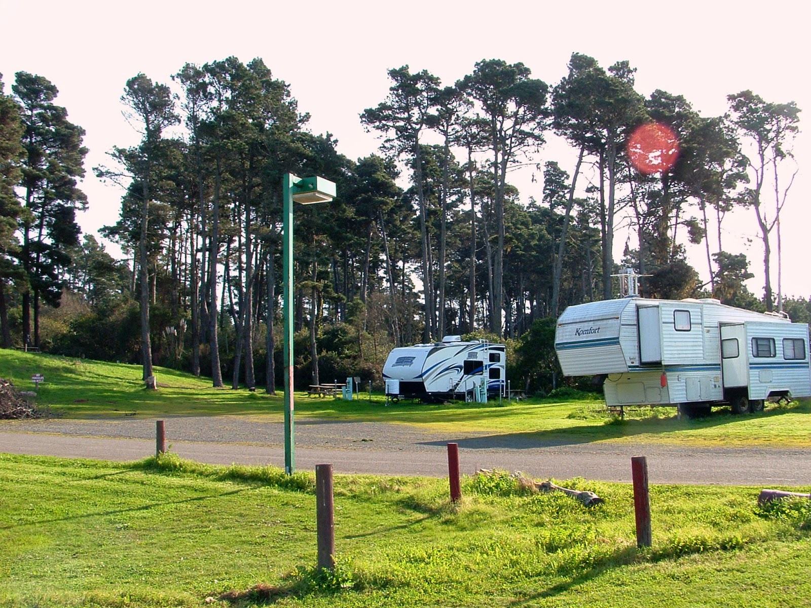 Hidden Pines RV Park Campground Fort Bragg California Fort Bragg RV Park and Camping Report