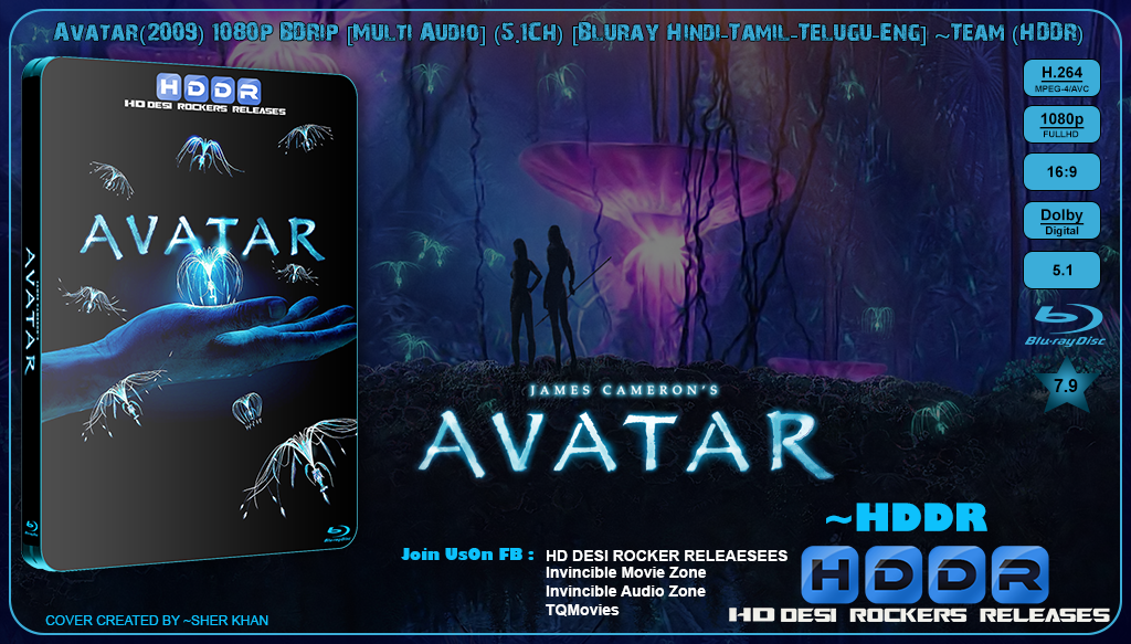 Avatar (2009) EXT CE Org BD DD5.1 CH 448Kbps AC3 Hindi Audio.mka
