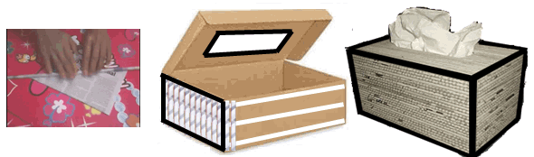 Membuat Kotak Tisu dari Kertas Bekas Mikirbae Membuat Kotak Tisu dari Kertas Bekas Mikirbae