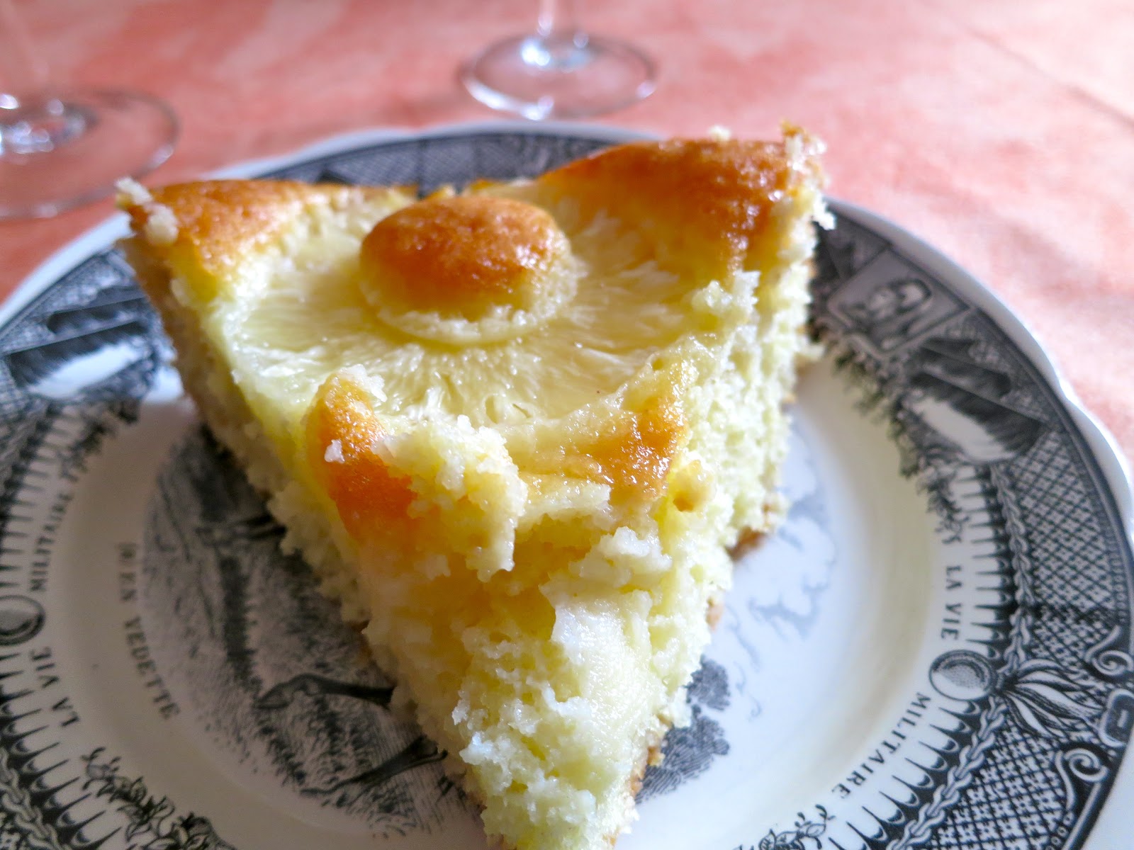 French and Parfait ! Give them (pineapple) cake!