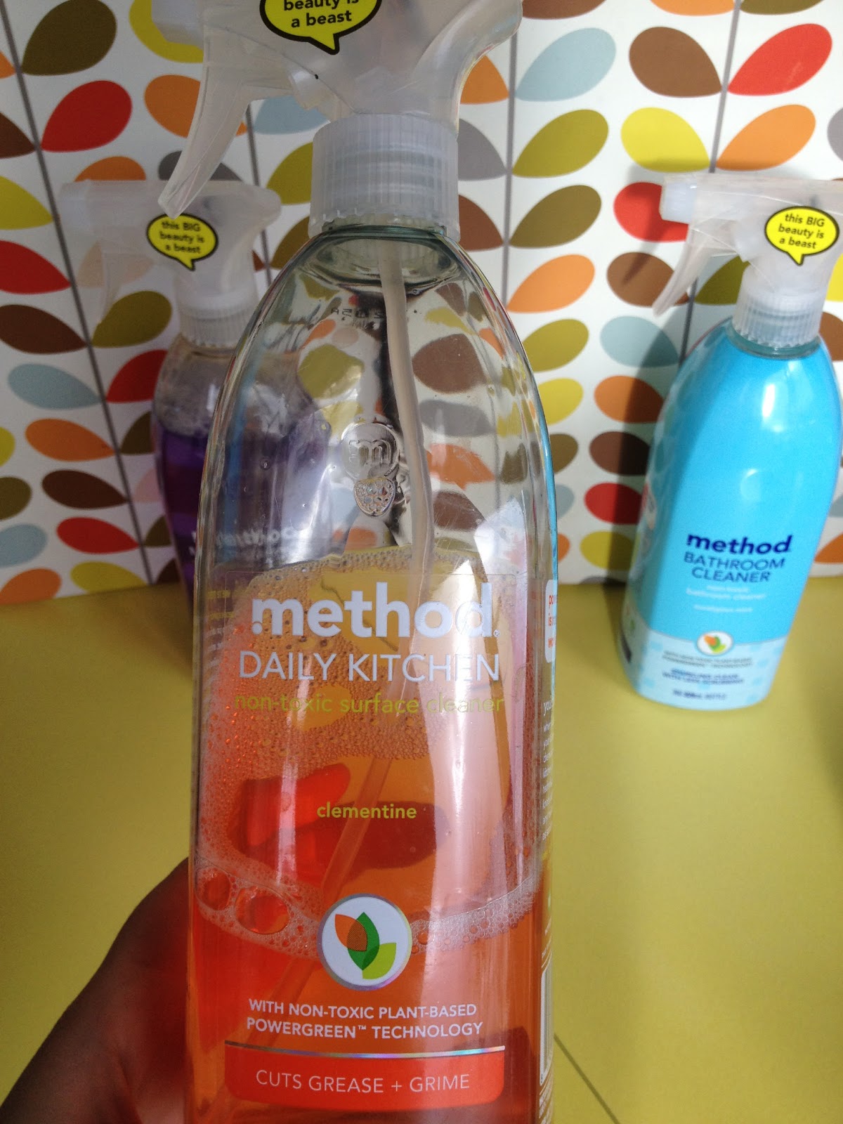 Natural Vegan Eco Mom Method Daily Cleaner & Method Multi Surface