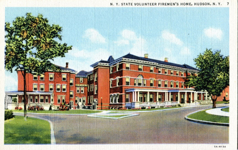 Old Pictures of Columbia County NY NY State Volunteer Fireman's Home