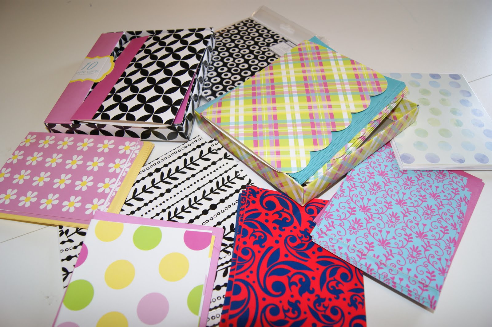 michelle paige blogs Make Quick, Cute Notecards!