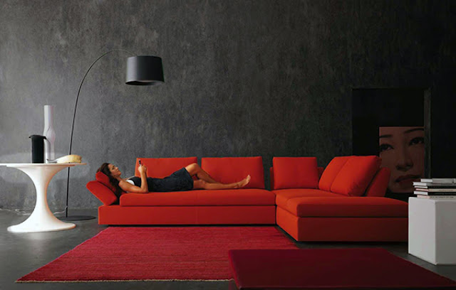 Decorar el salón en rojo