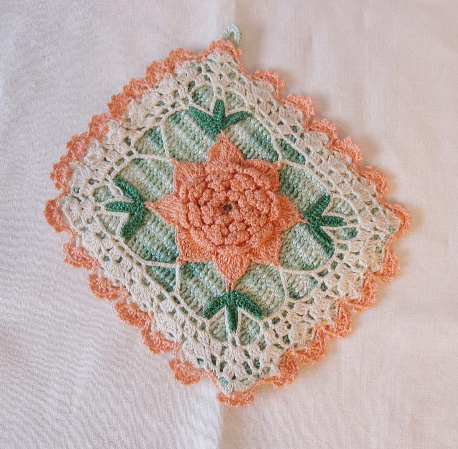 The Art of a Crochet Potholder