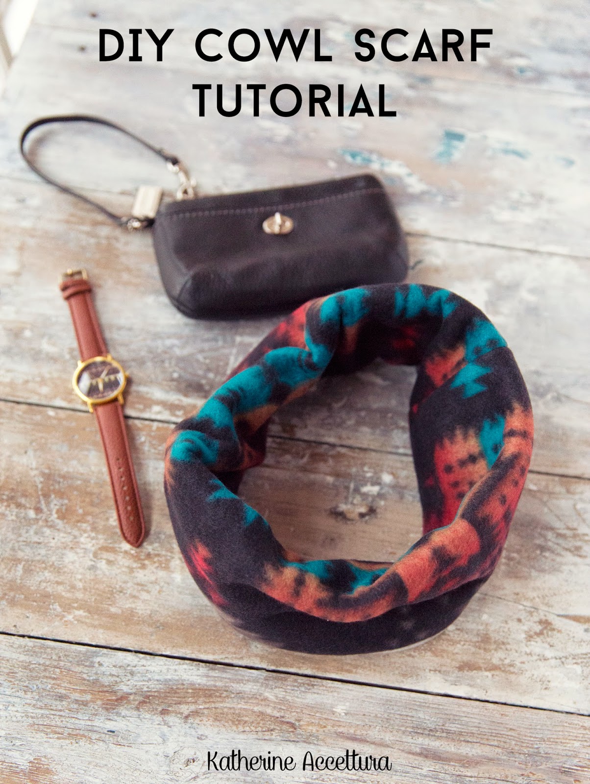 Lily The Wandering Gypsy How To Sew A Cowl Scarf Super Easy DIY Sewing Tutorial