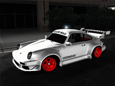 RWB Family (5 Porche's) Porsche+911+Turbo+RWB+Hoonigan+pic1