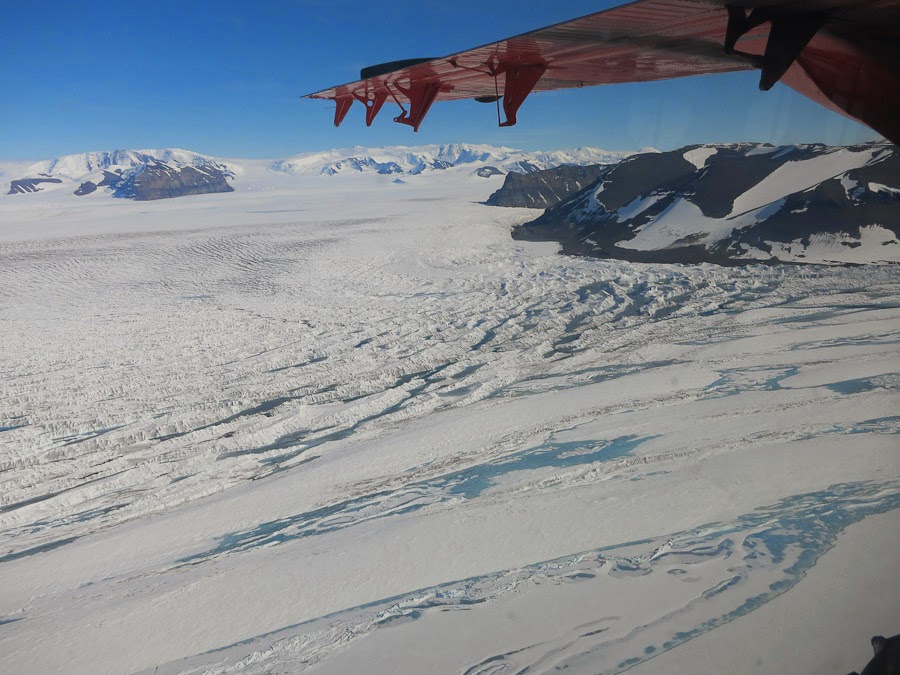 Southern Ocean and Antarctica Fossil Bluff the flying