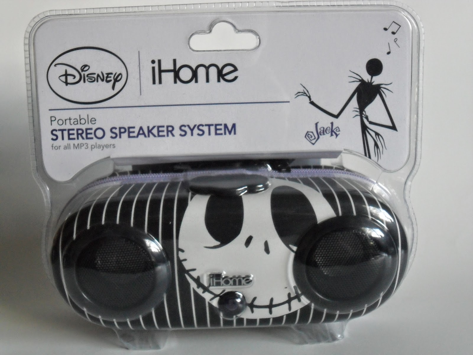 eKids Jack Skellington  Portable Stereo Speaker System for MP3 Players, by iHome