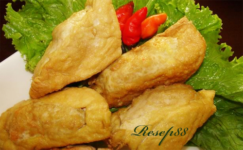 Resep Untuk Membuat Tahu Isi Tahu Isi