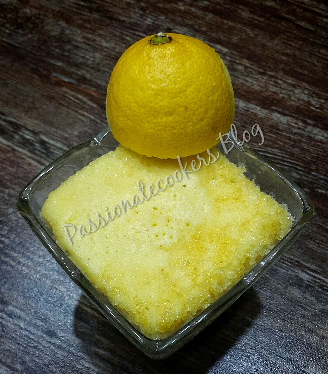 Cooking With A Passion Microwave Lemon Cake