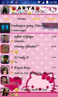 BBM Mod Hello Kitty 2.8