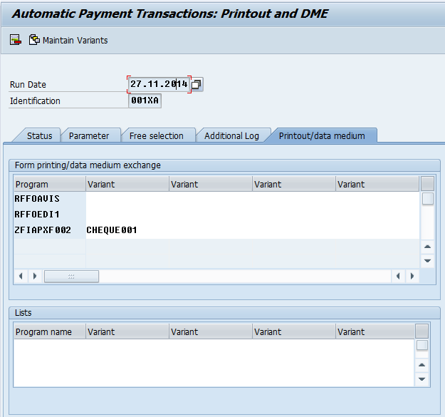 All About SAP How to use F110 in sap Step by Step