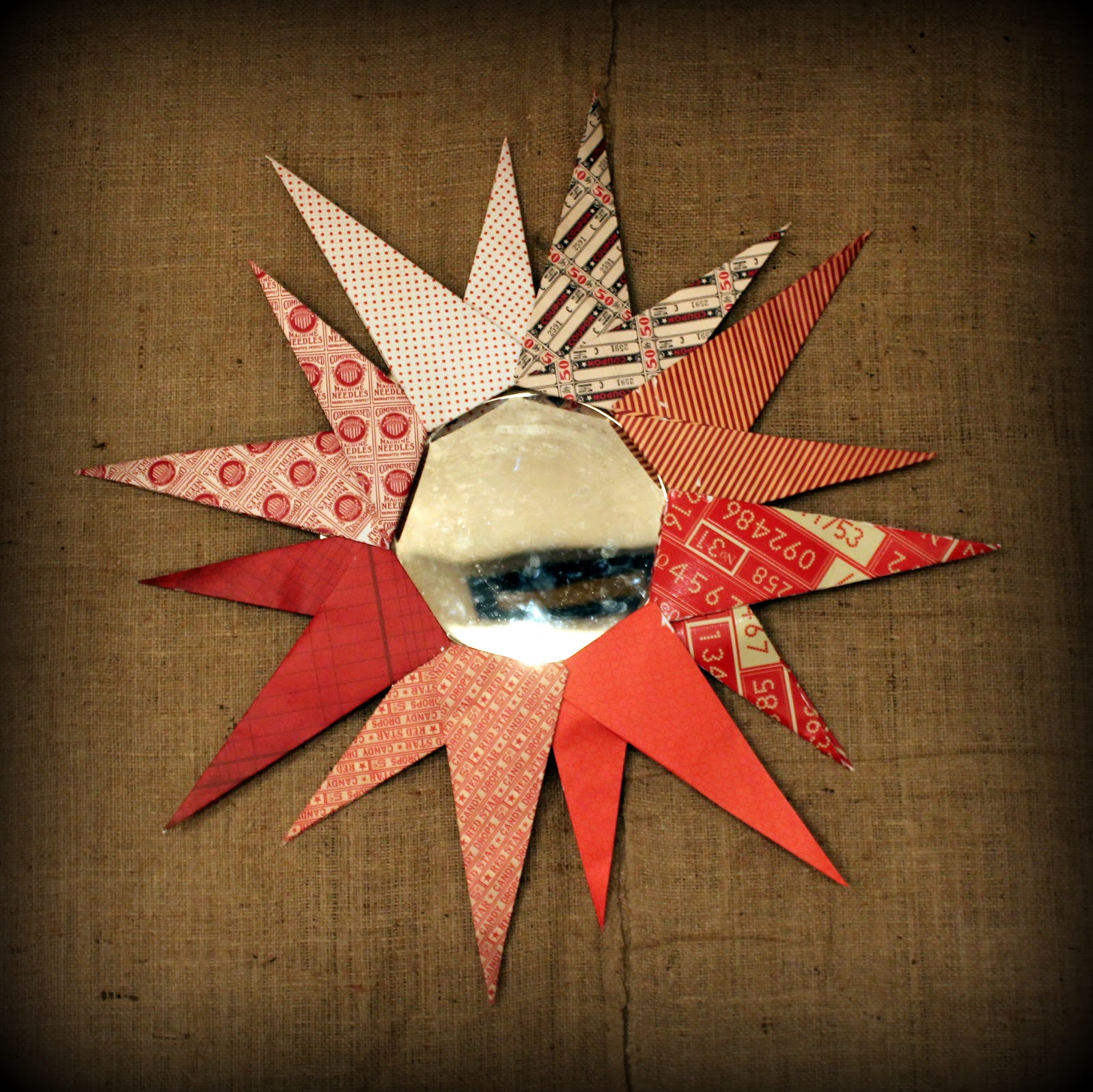 How to make a Sunburst Mirror