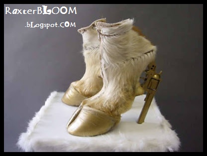 Sepatu Paling Unik yang Terbuat dari Kaki Kuda dan Pistol Sepatu Paling Unik yang Terbuat dari Kaki Kuda dan Pistol - raxterbloom.blogspot.com