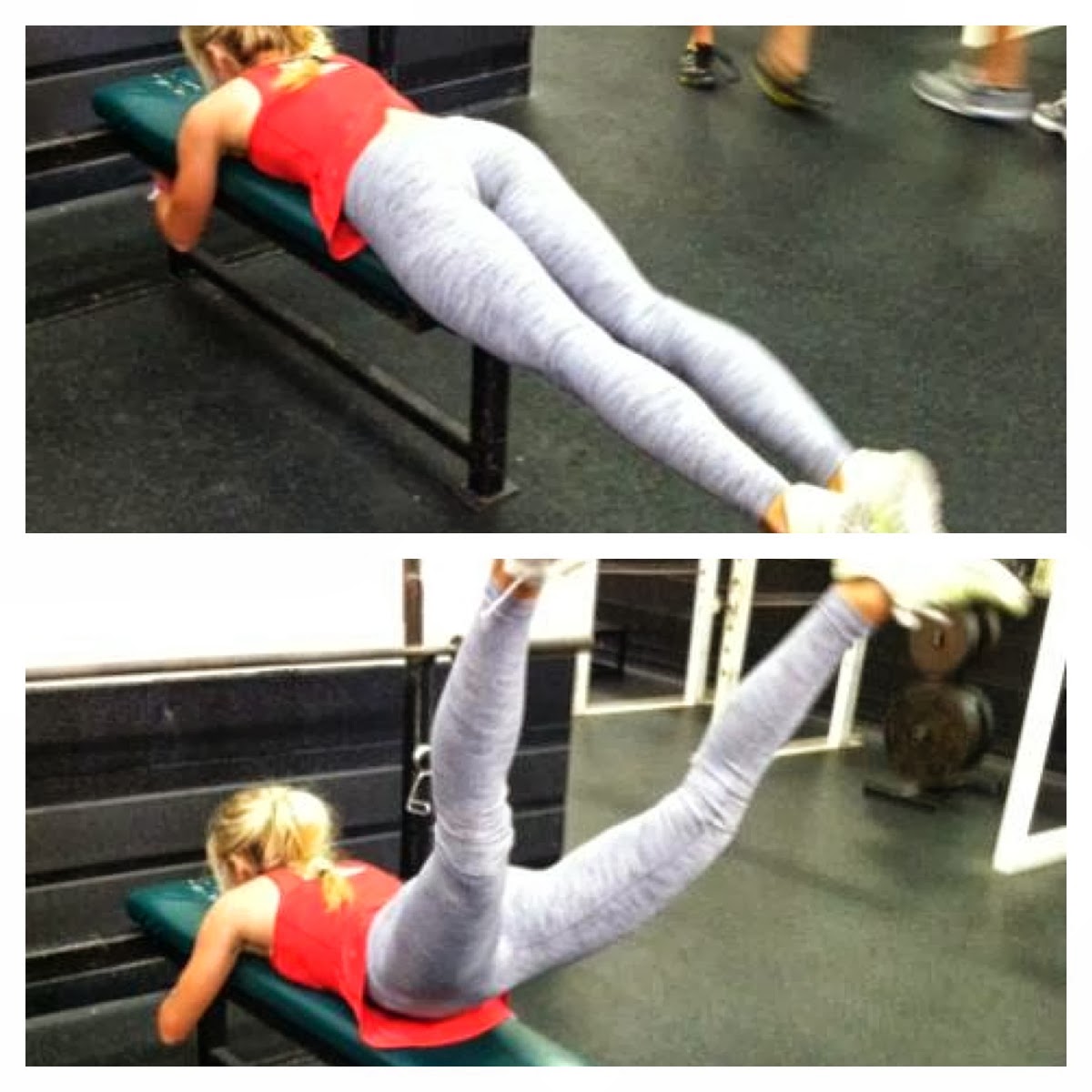 Back, Glutes, & Weighted Abs (Curves Made of Muscle) 9/4 Lauren Gleisberg