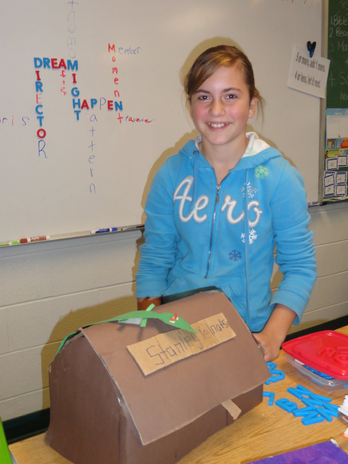 Fifth Grade Fun At LCCS Holes Book Report