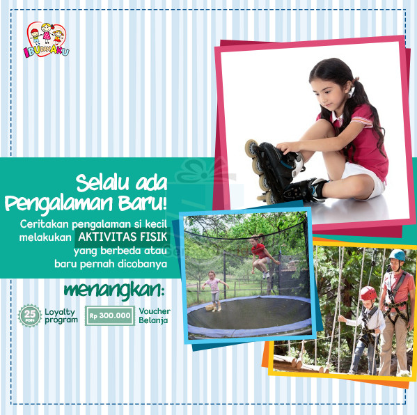 Kontes Cerita Pengalaman Baru Berhadiah Voucher Belanja 1,5 Juta Kontes Cerita Pengalaman Baru Berhadiah Voucher Belanja 1,5 Juta