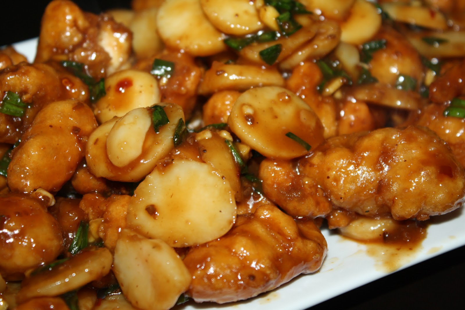 An Immovable Feast Ginger Orange Garlic Tempura Chicken