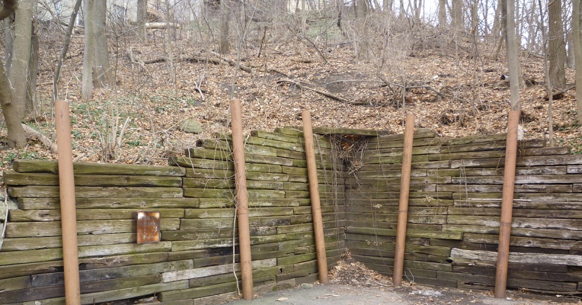 Civil Engineering Photos 43 RailRoad Tie Retaining Wall