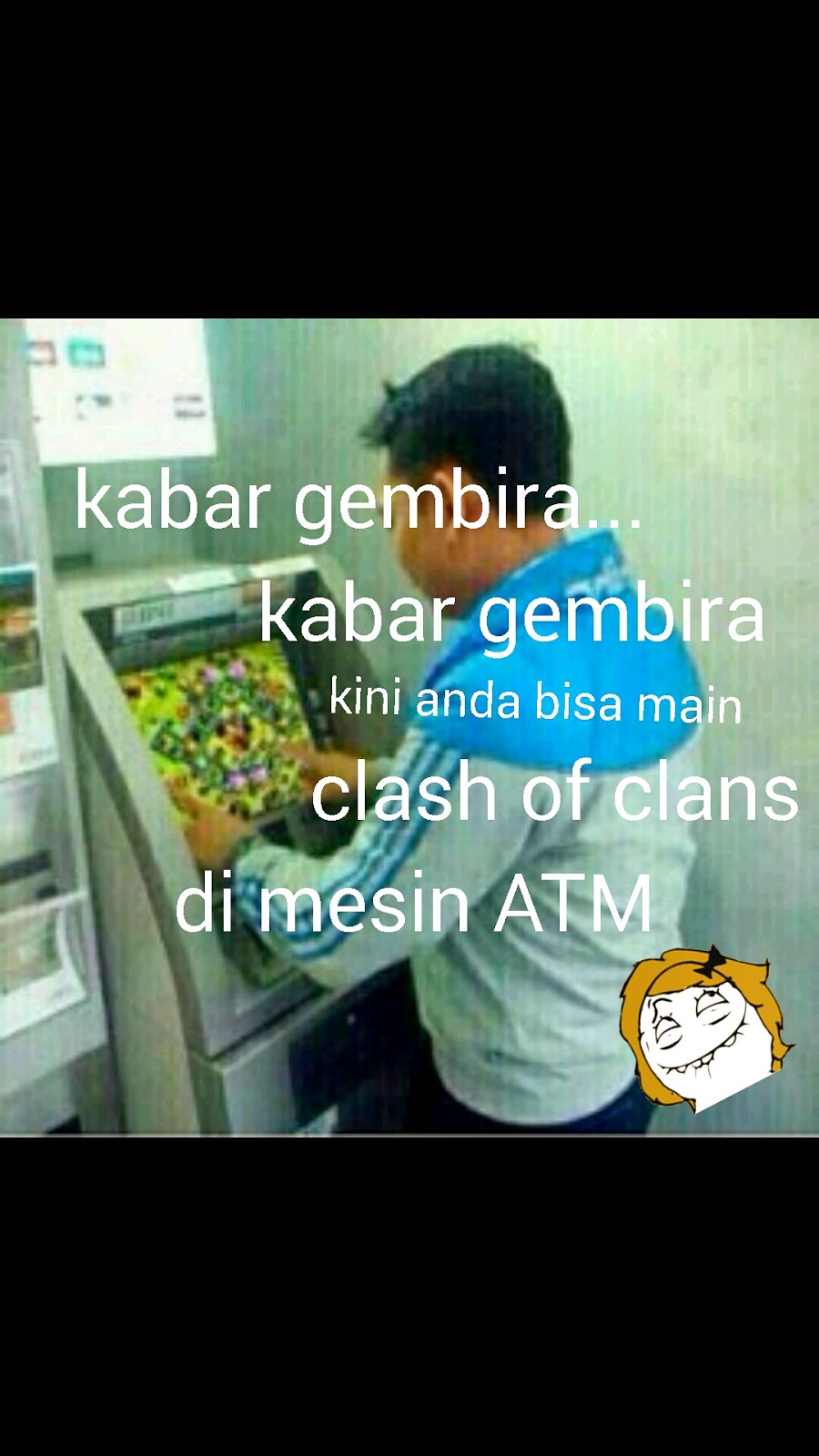 Kumpulan DP BBM Meme COC Lucu Clash Of Clans Update Terbaru
