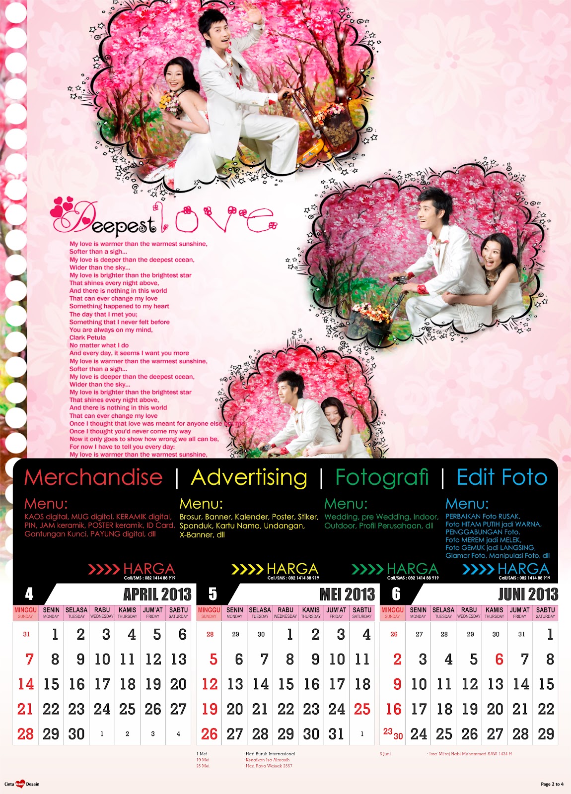 free download kalender 2013 format cdr