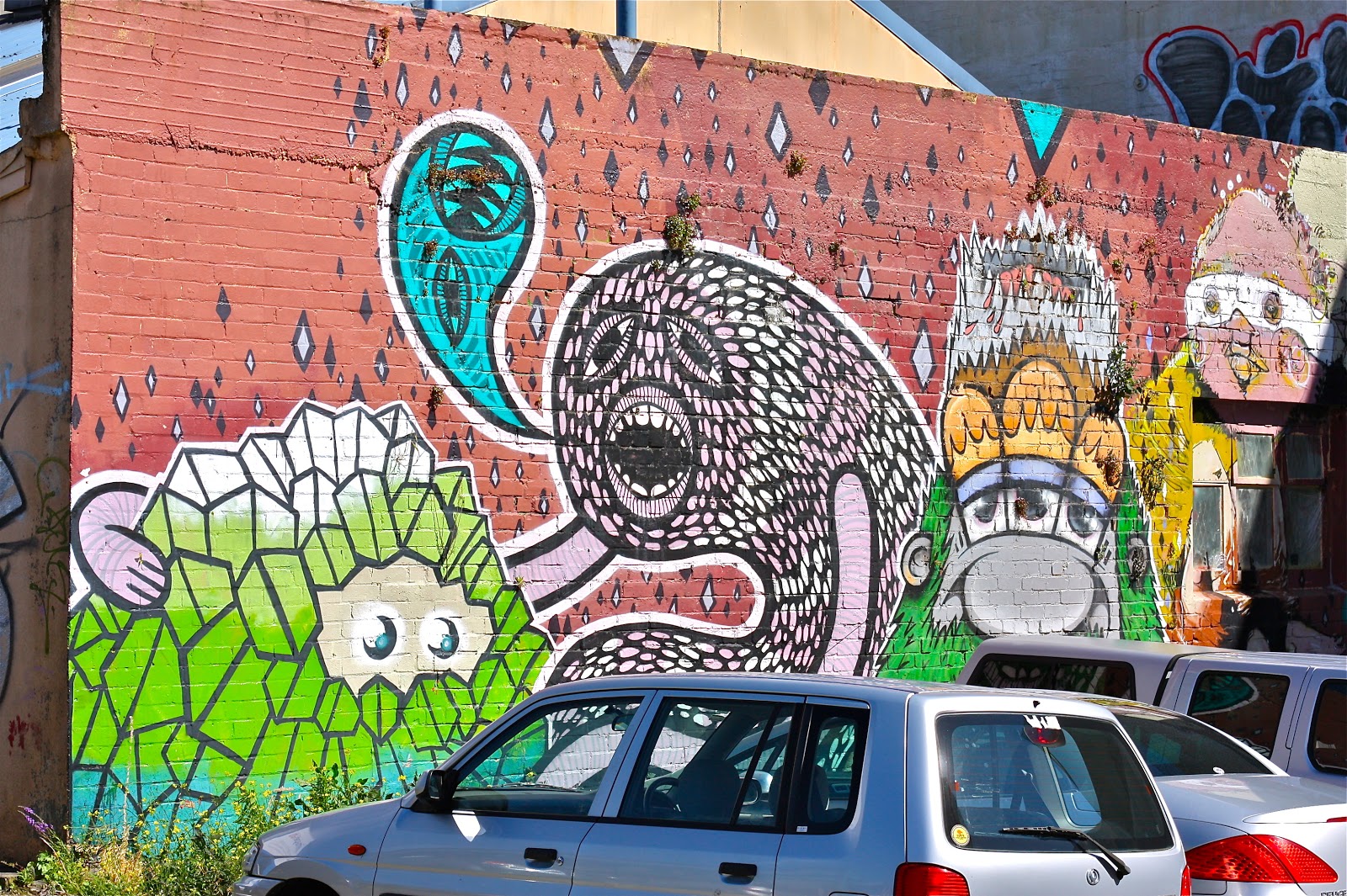 Simz Corner Day 23 Graffiti in Wellington