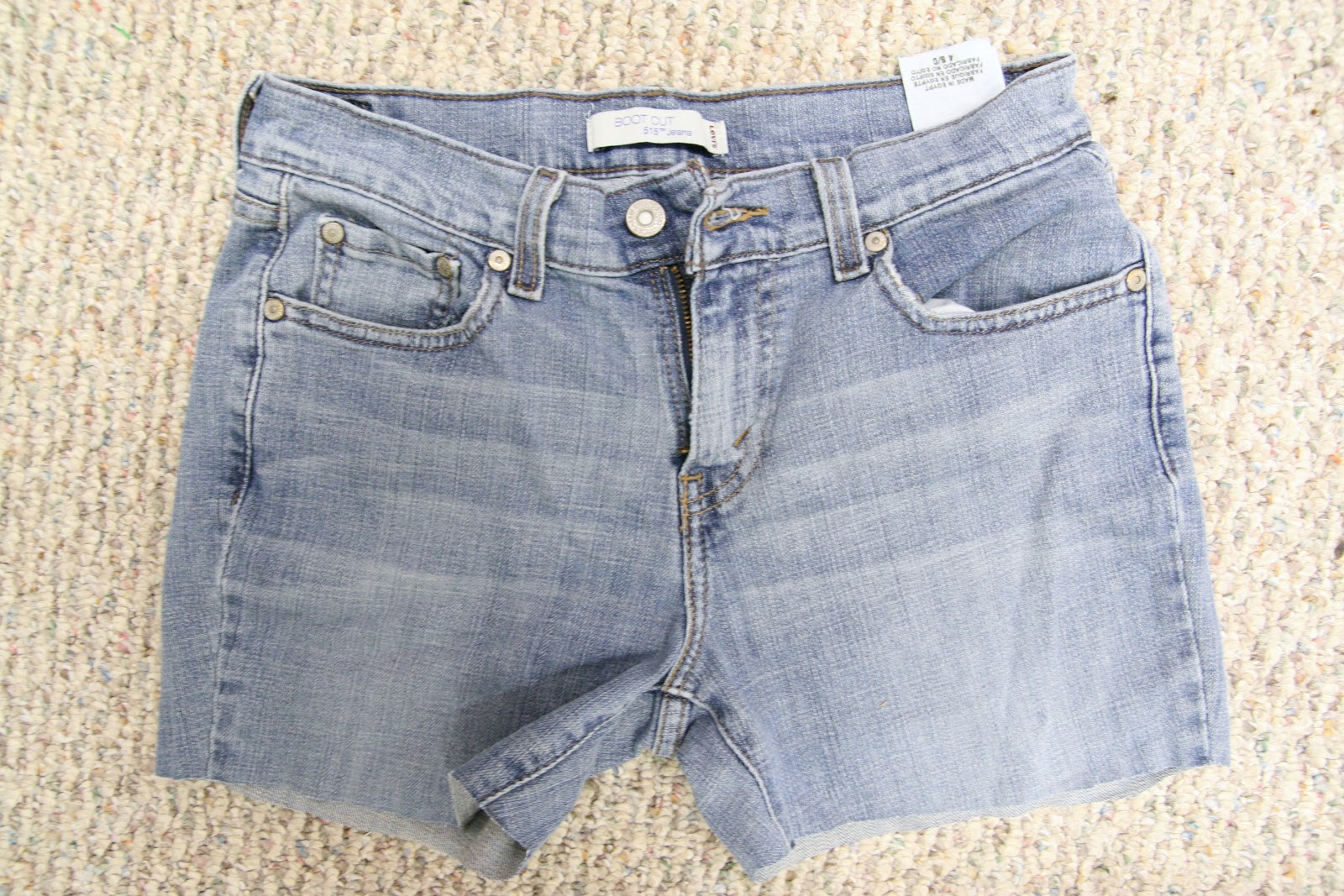 Thrift and Shout How to Make Your Own Jorts (Jean Shorts)