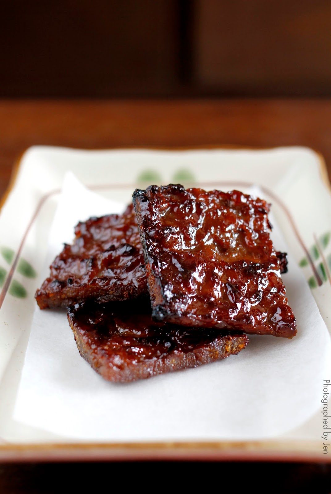 In Cookie Haven Homemade Bak Kwa (BBQ Pork Jerky)
