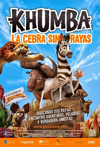 Khumba La Cebra Sin Rayas DVDRip Latino