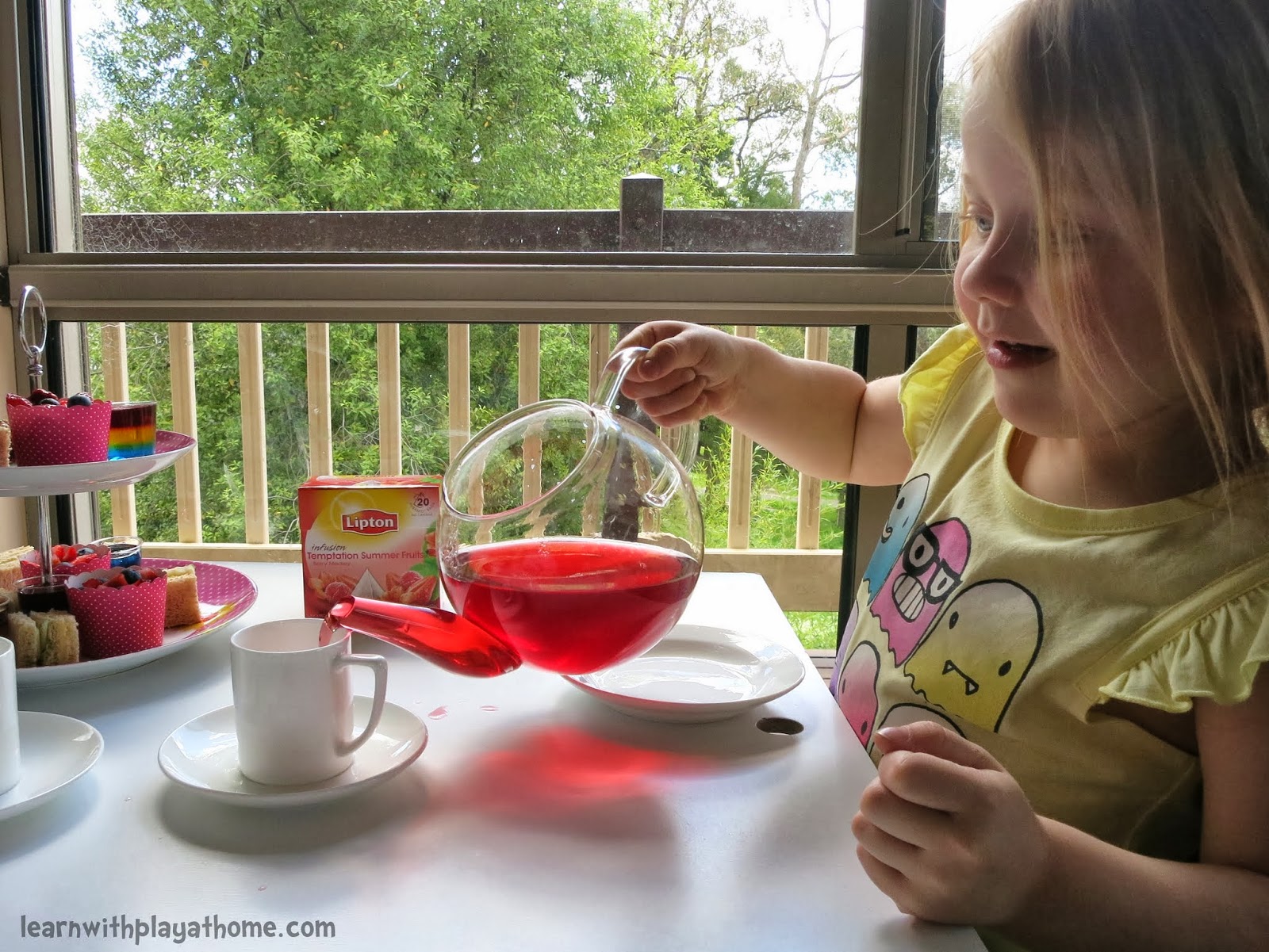 Learn with Play at Home How to make a High Tea for Kids