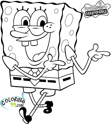 Spongebob SquarePants Coloring Pages