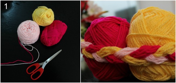 cách đan khăn len bằng tay