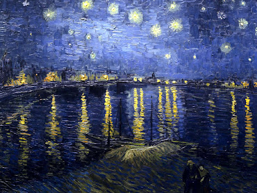 Starry night over the Rhone