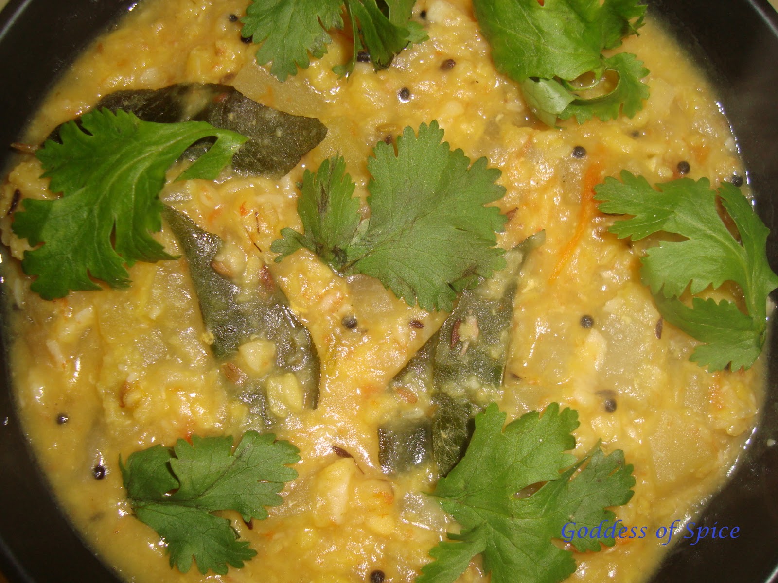 Goddess Of Spice Bottle Gourd Kootu (Opo Squash)