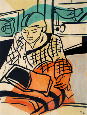reading and art fernand léger