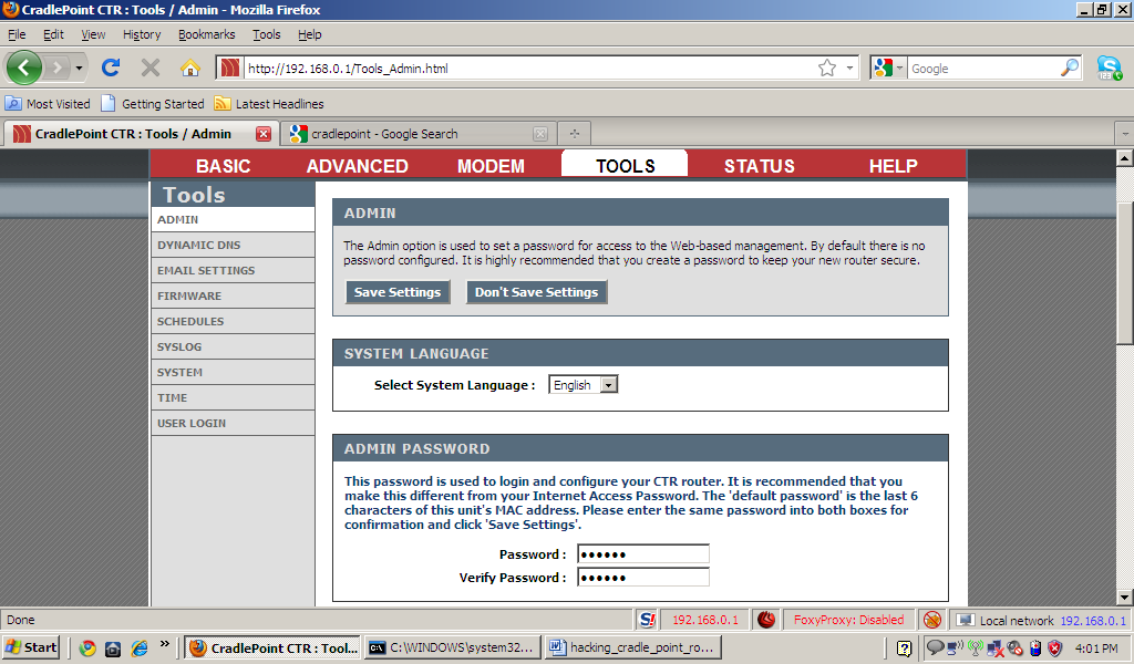 Pentester's Blog Hacking Cradle Point Routers Obscurity at the Peak