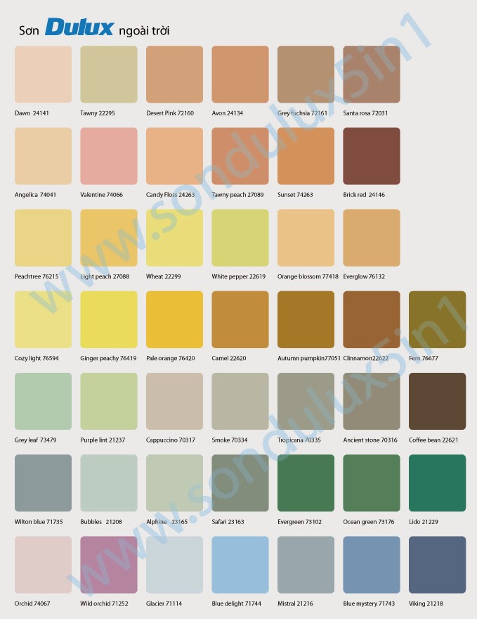 Bảng Mau Sơn Maxilite Tiết Kiệm Thời Gian Thoải Mai Chọn Lựa Mau Sắc Yeu Thich