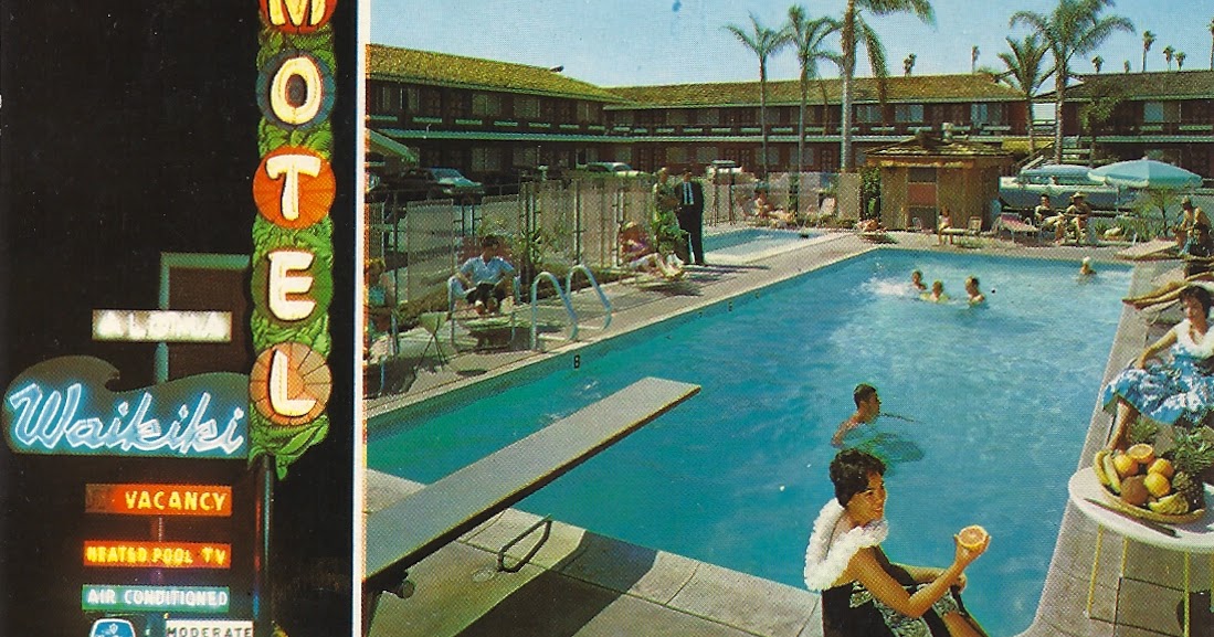 The Postcard Motel Waikiki Motel Anaheim, CA
