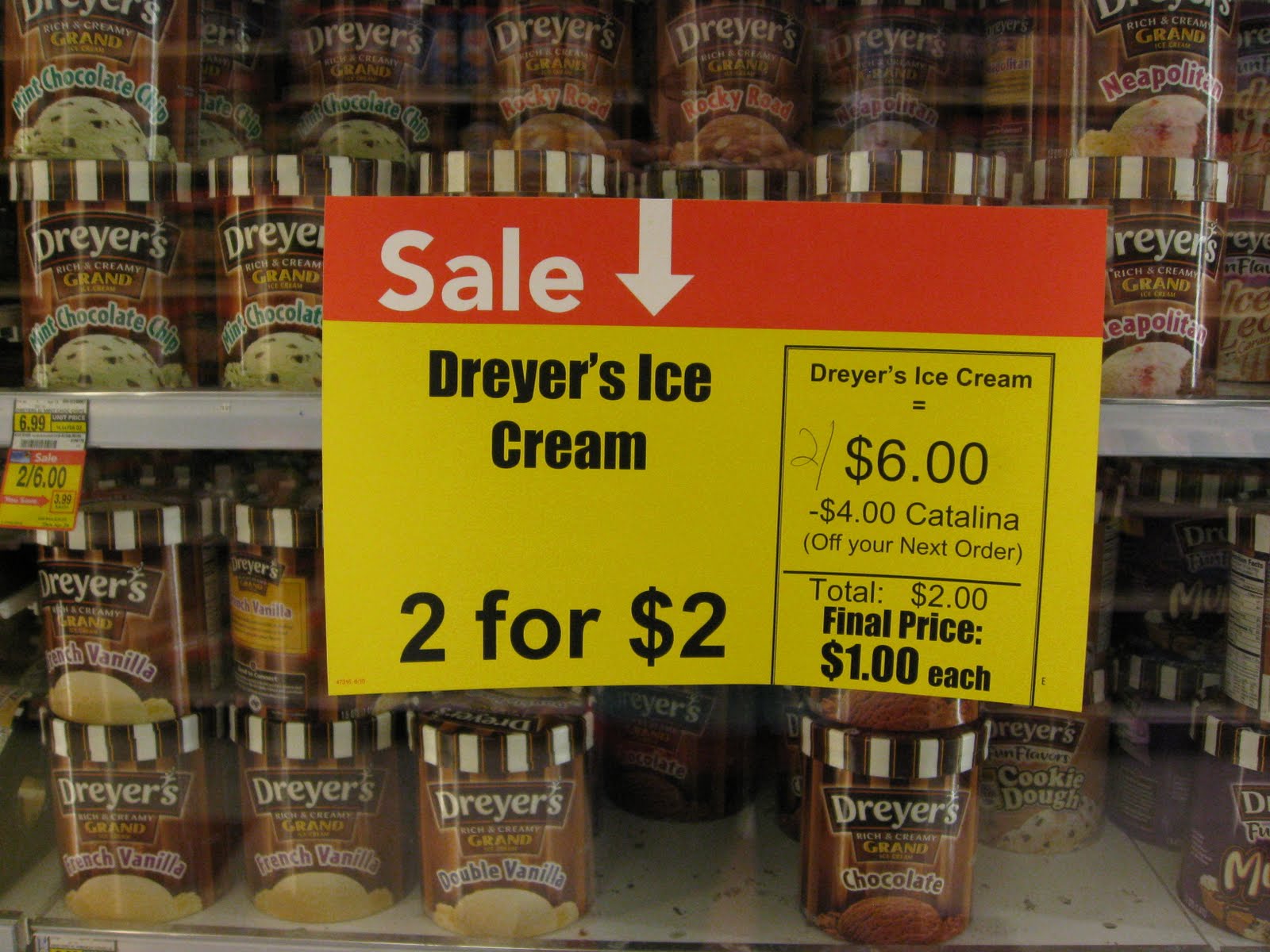 The Thrifty Deafies Albertson's *HOT* Dreyer's Ice Cream Promo