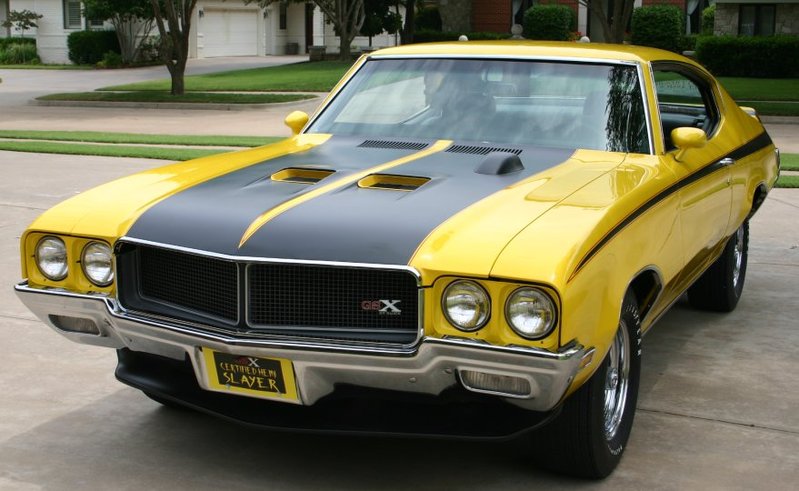 The Hottest Muscle Cars In The World 1970 Buick Gsx Stage