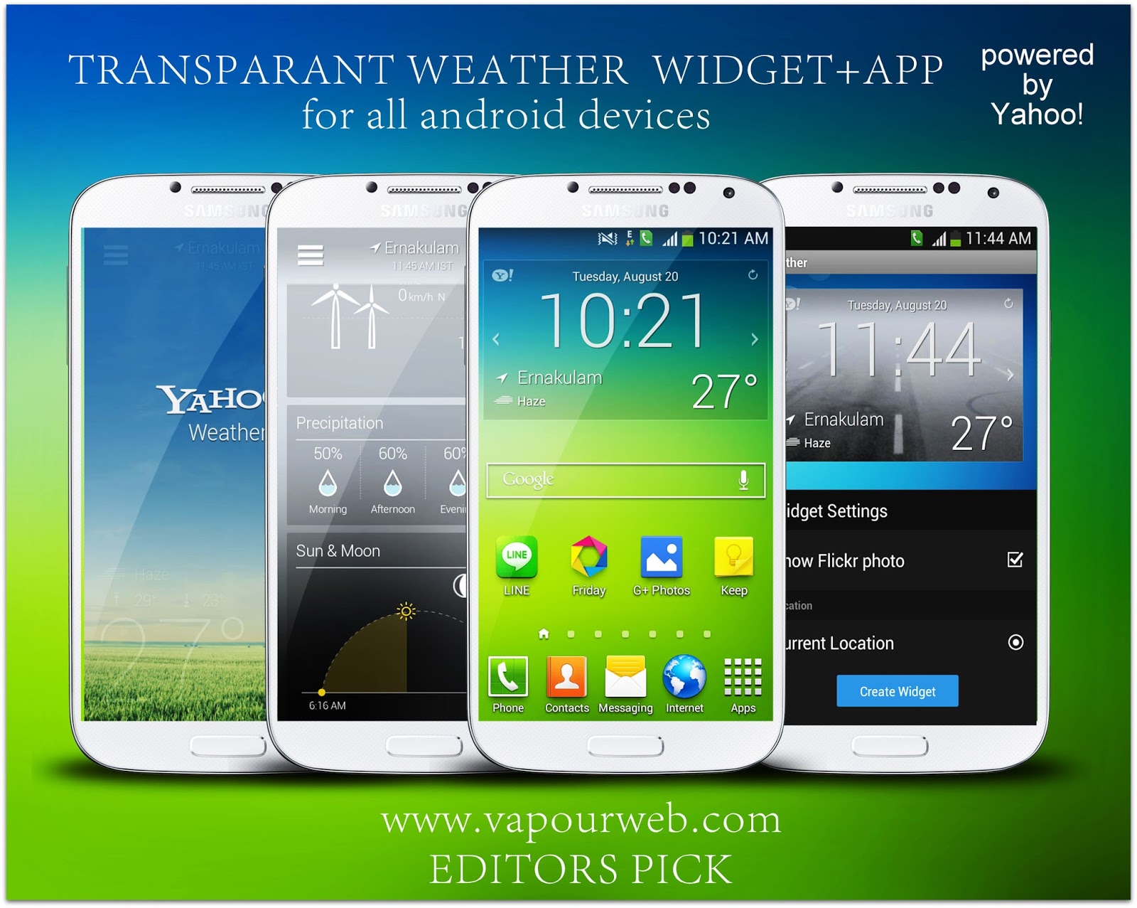 ... : Best weather Widgets and app for every android phone (EDITORS PICK