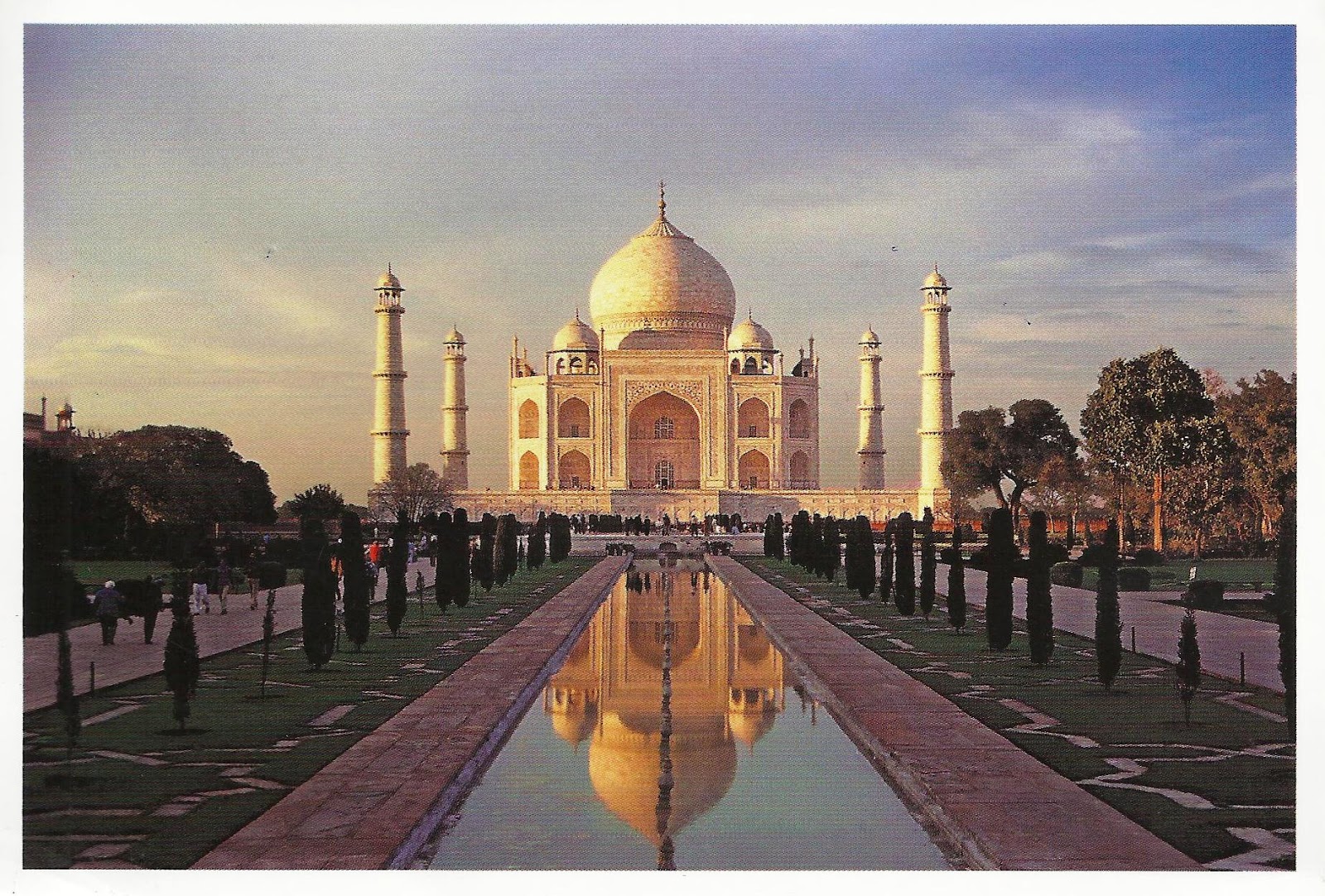 Stamps covers & cards 391 Postcard from India (Thanks Seetharaman)