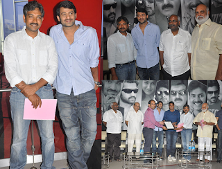 Prabhas – Rajamouli New Movie Launch Gallery