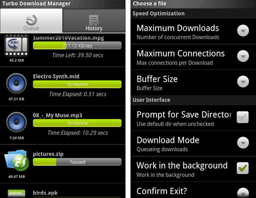 turbo screenshot download manager