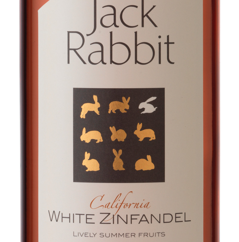 Białe nad czerwonym Jack Rabbit White Zinfandel 2012
