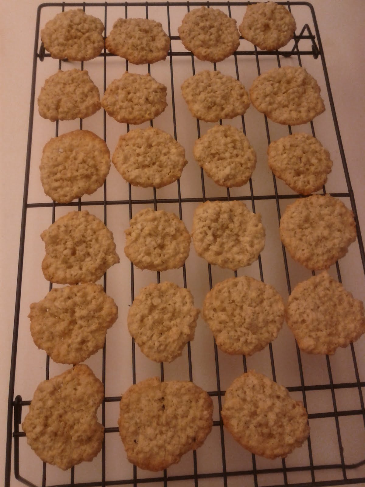 From my cottage kitchen Organic oat cookies